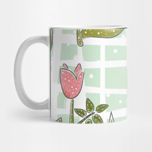 Floral Pattern Mug